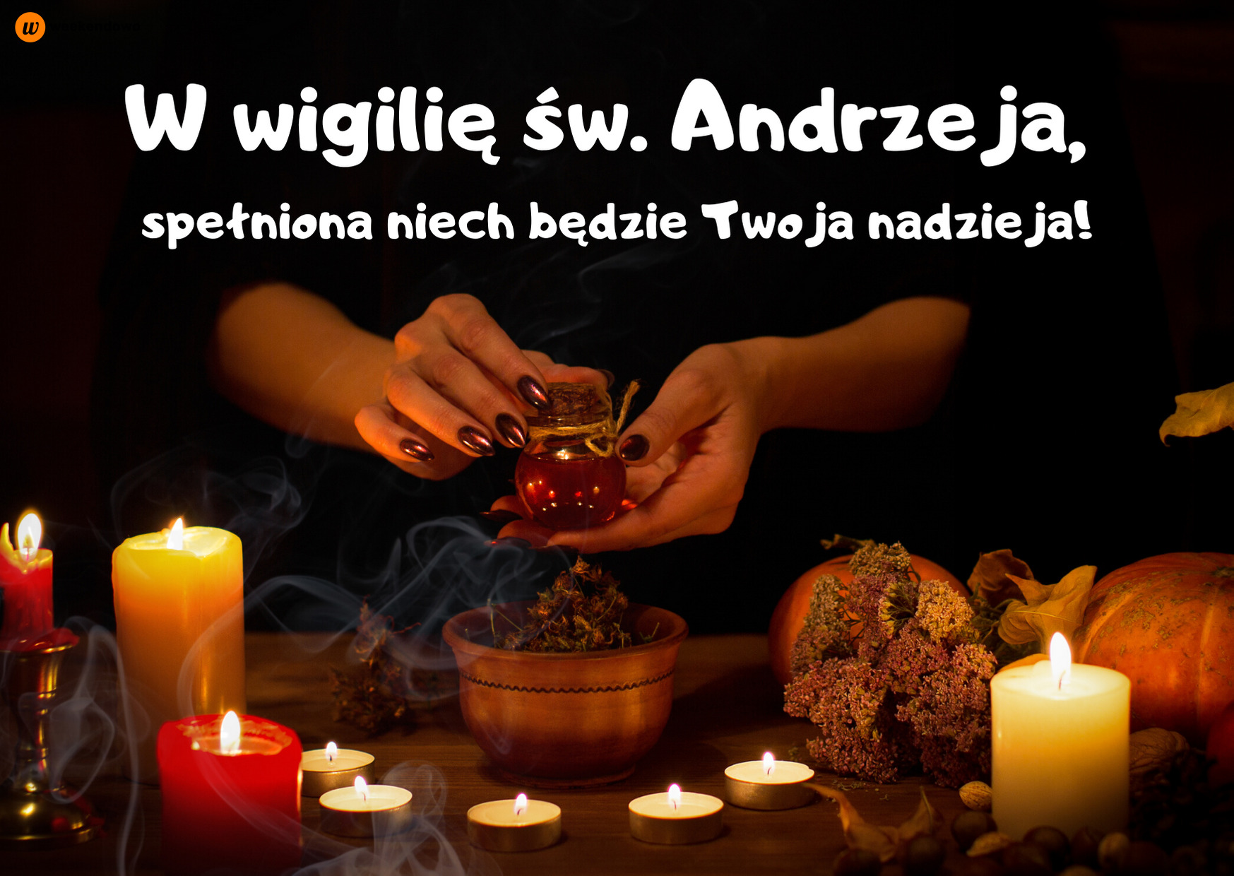 Andrzejkowa kartka