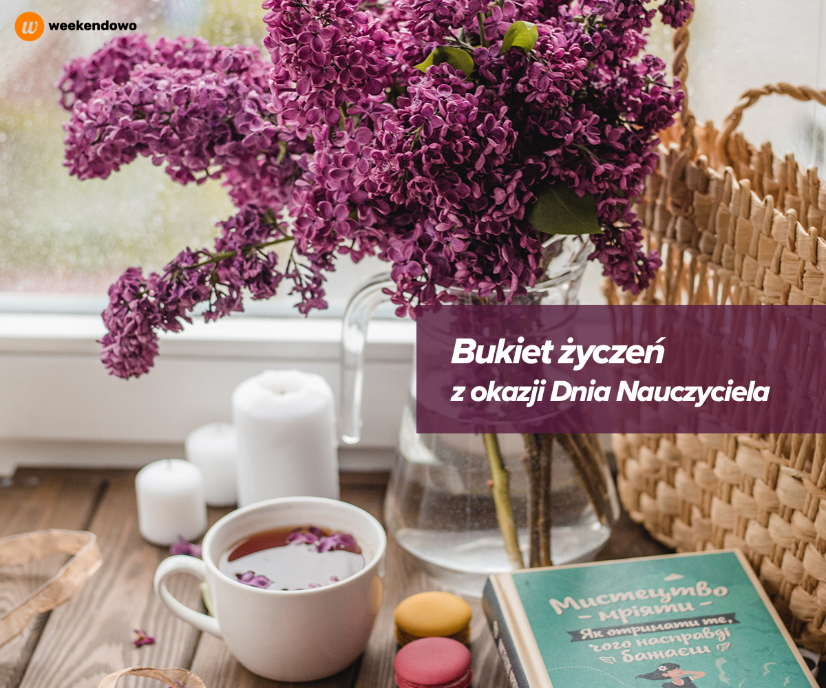 Bukiet życzeń kartka