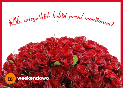 Dla wszystkich kobiet przed monitorem kartka