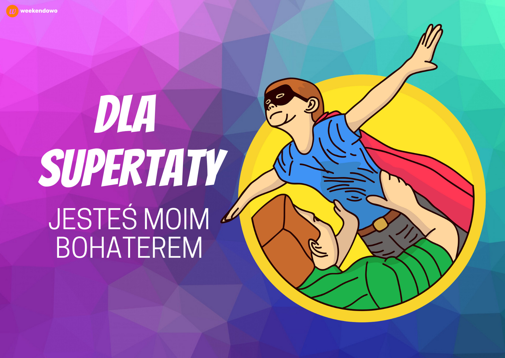 Kartka dla supertaty