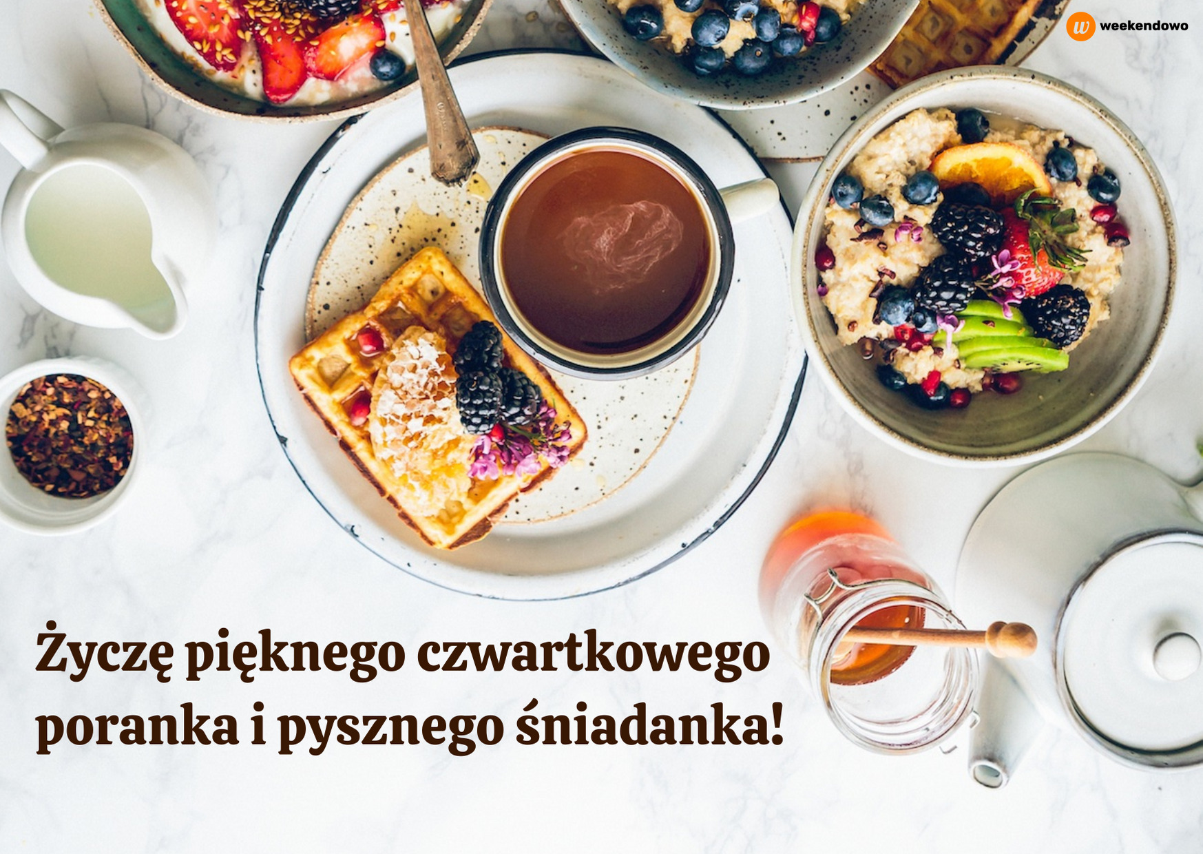 Kartka na czwartkowy poranek
