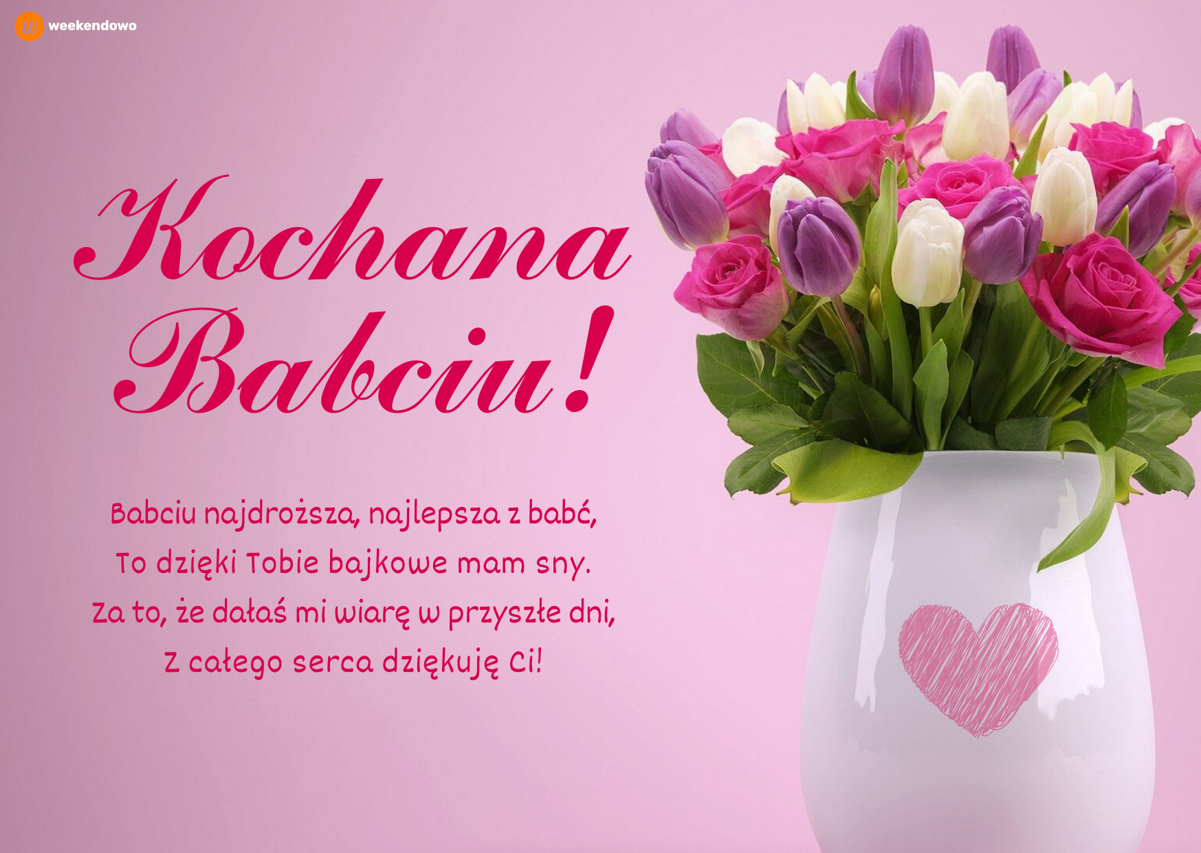 Kartka na Dzień Babci