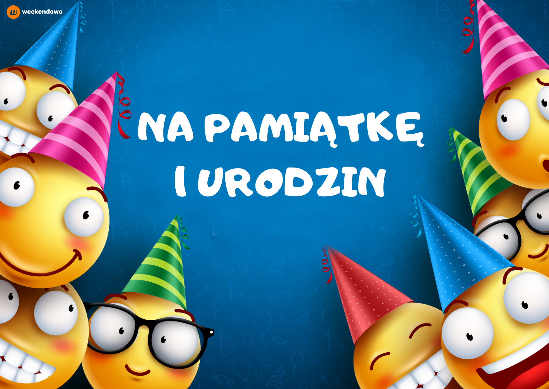 Kartka na pamiątkę 1 urodzin