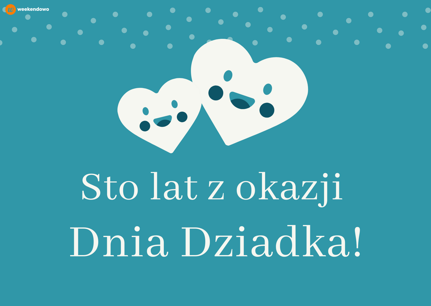 Kartka sto lat dla dziadka