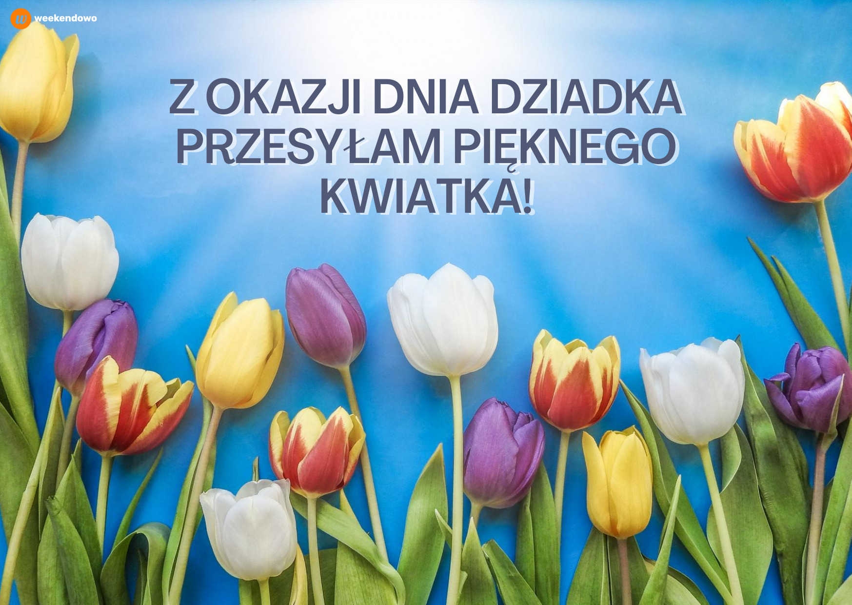 Ładna kartka dla dziadka