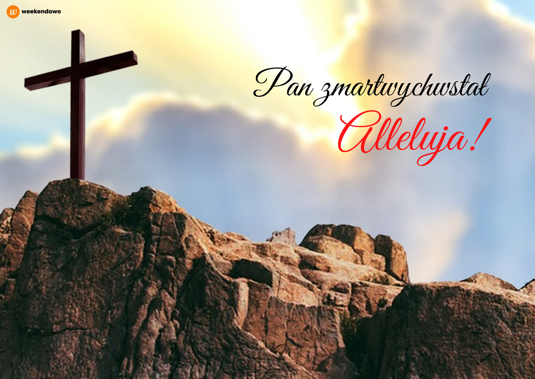 Pan zmartwychwstał kartka