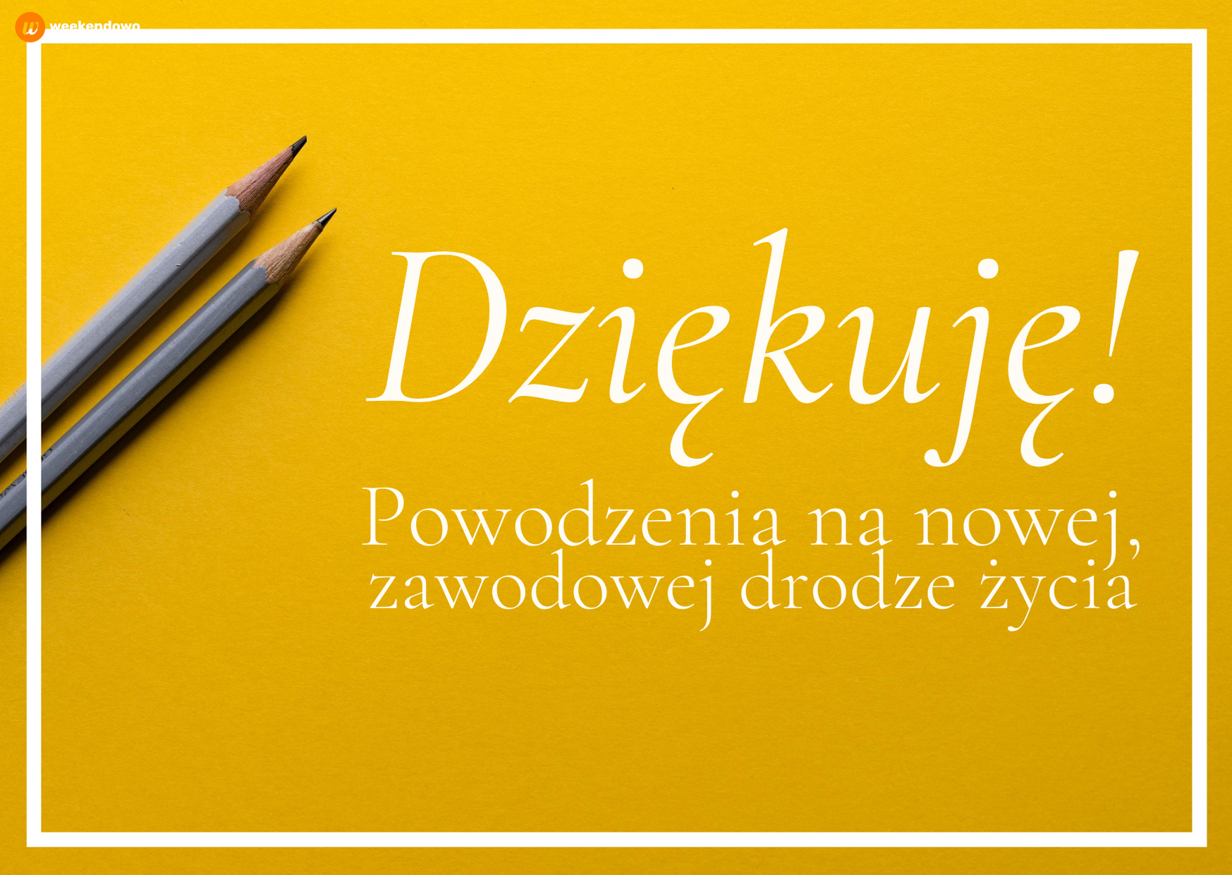 Pożegnanie z pracy kartka