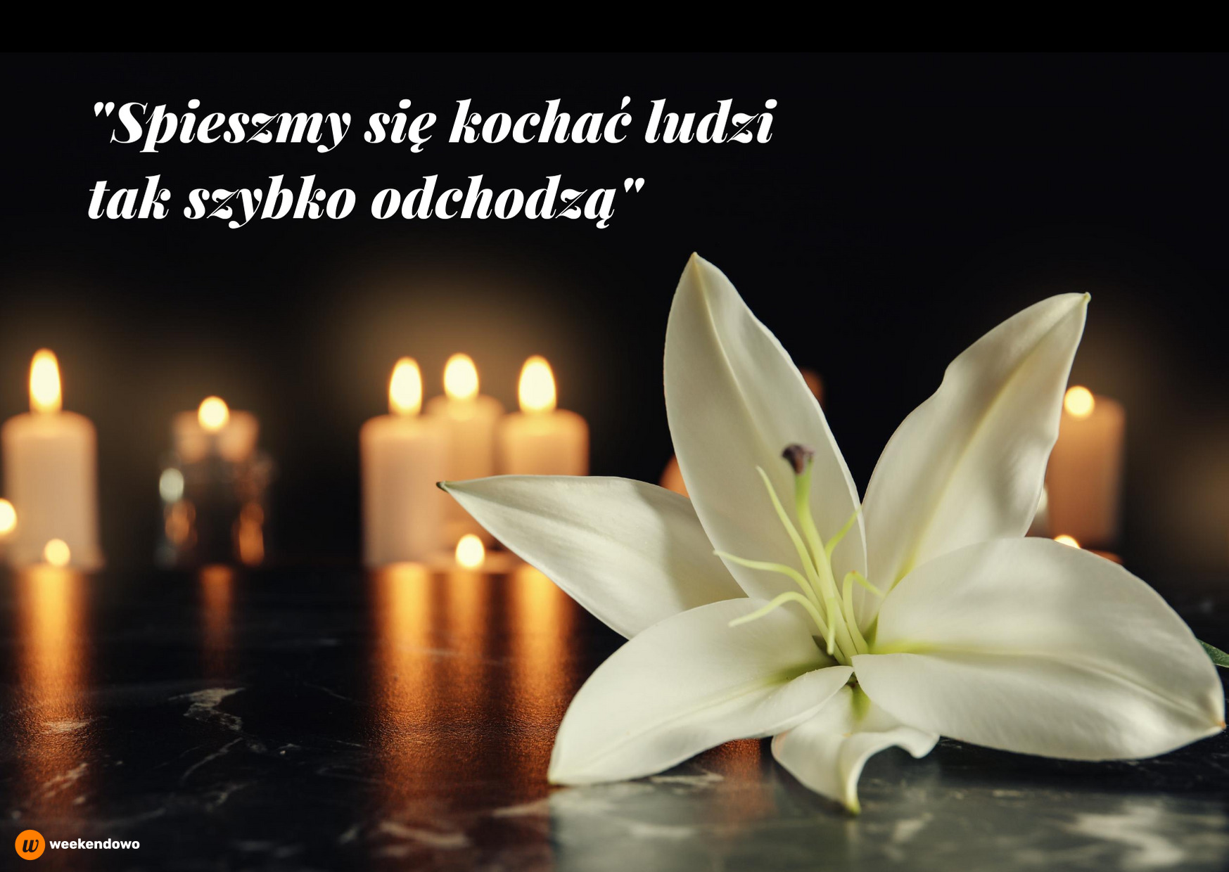 Spieszmy się kochać ludzi kartka