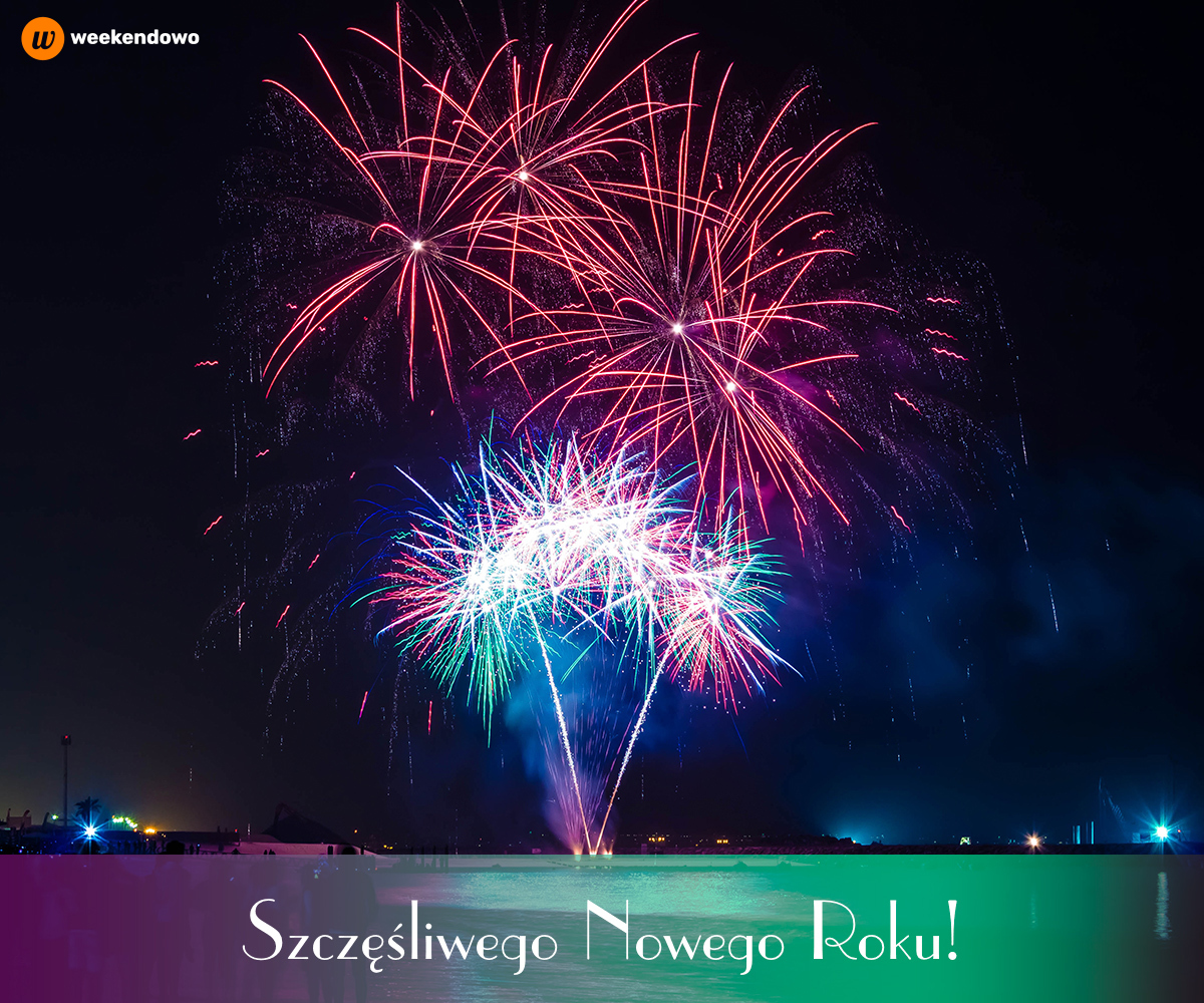 Szczęśliwego Nowego Roku kartka