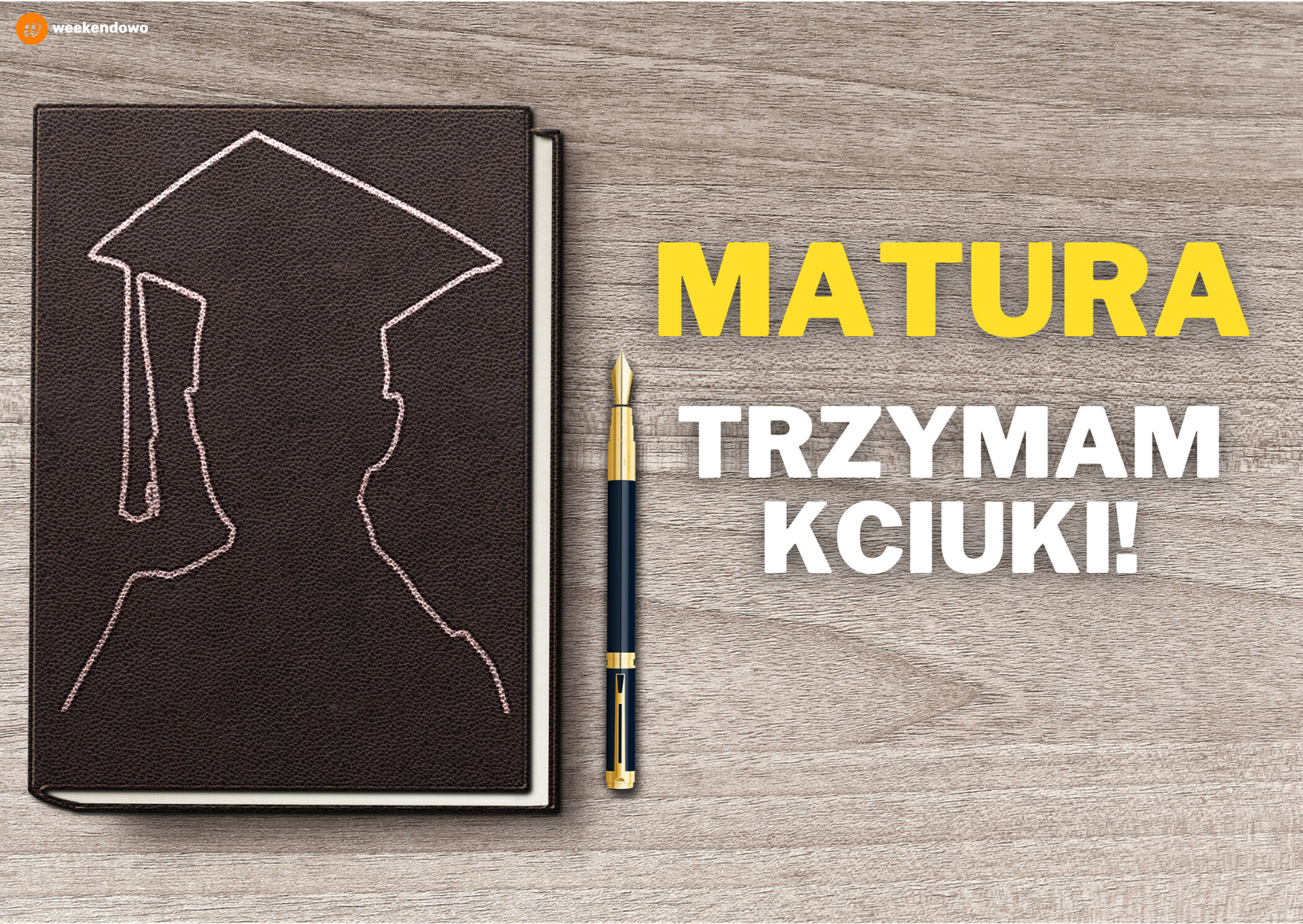 Trzymam kciuki kartka