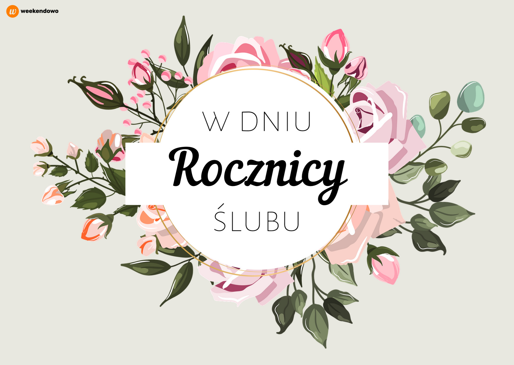 W dniu rocznicy ślubu