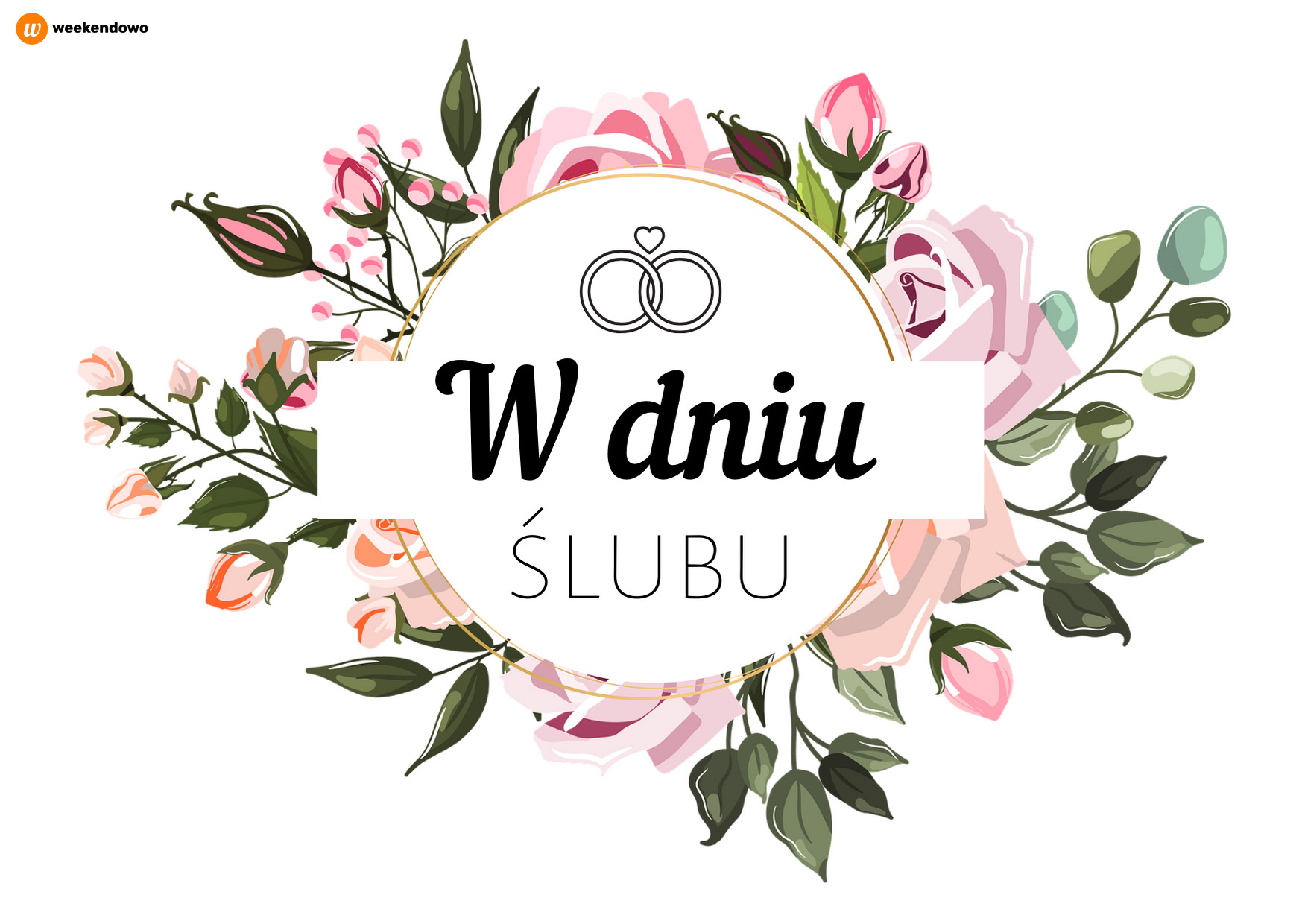 W dniu ślubu kartka