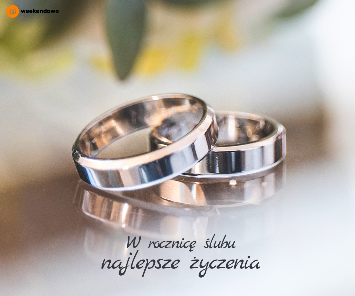 W rocznicę ślubu kartka