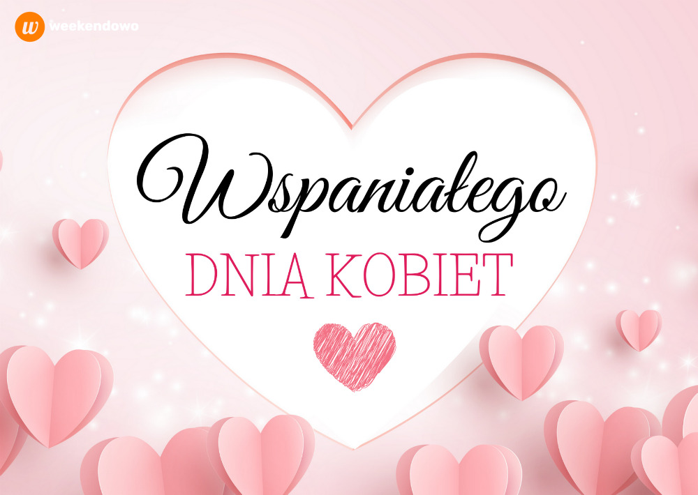 Wspaniałego Dnia Kobiet kartka