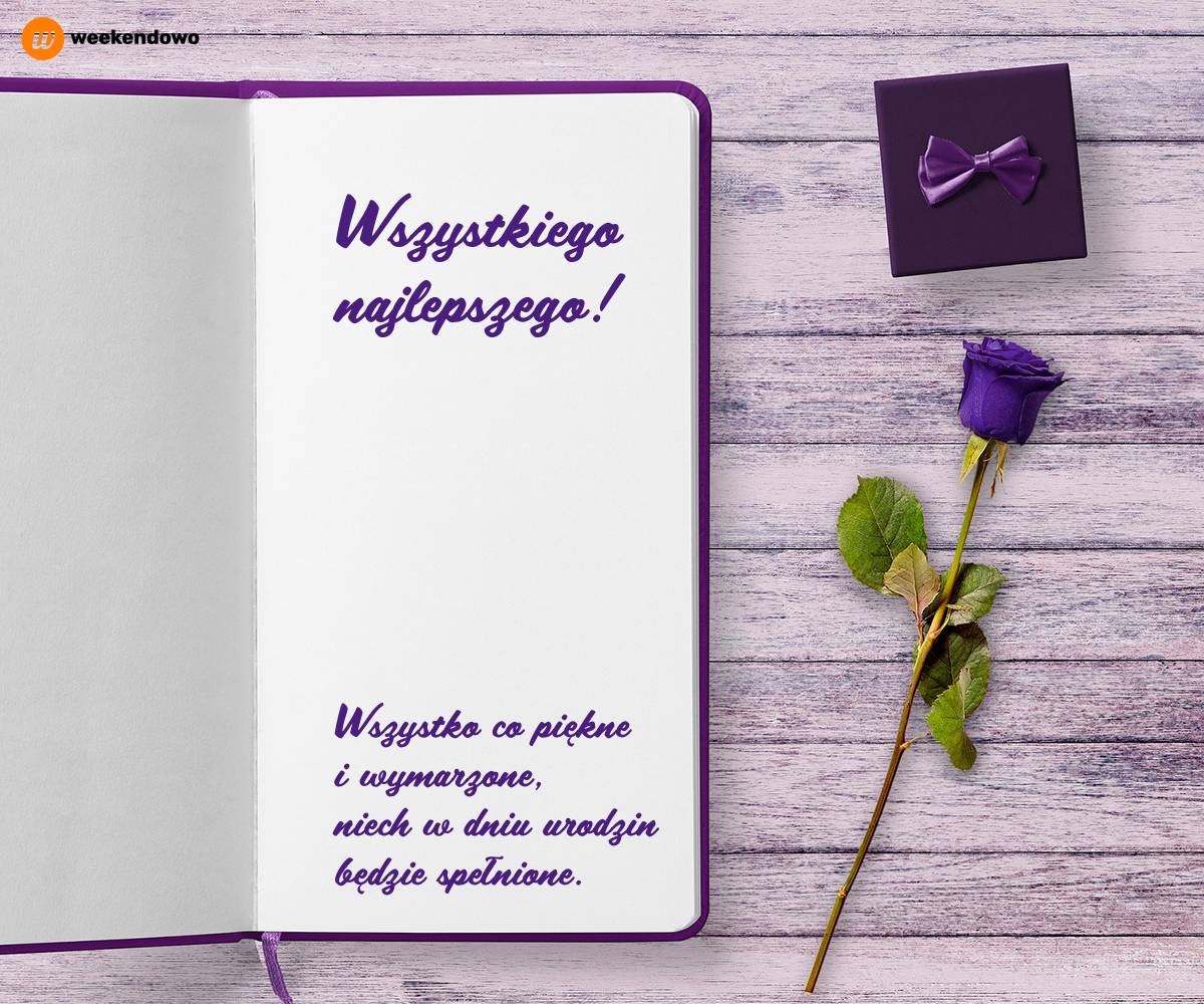 Wszystkiego naj kartka