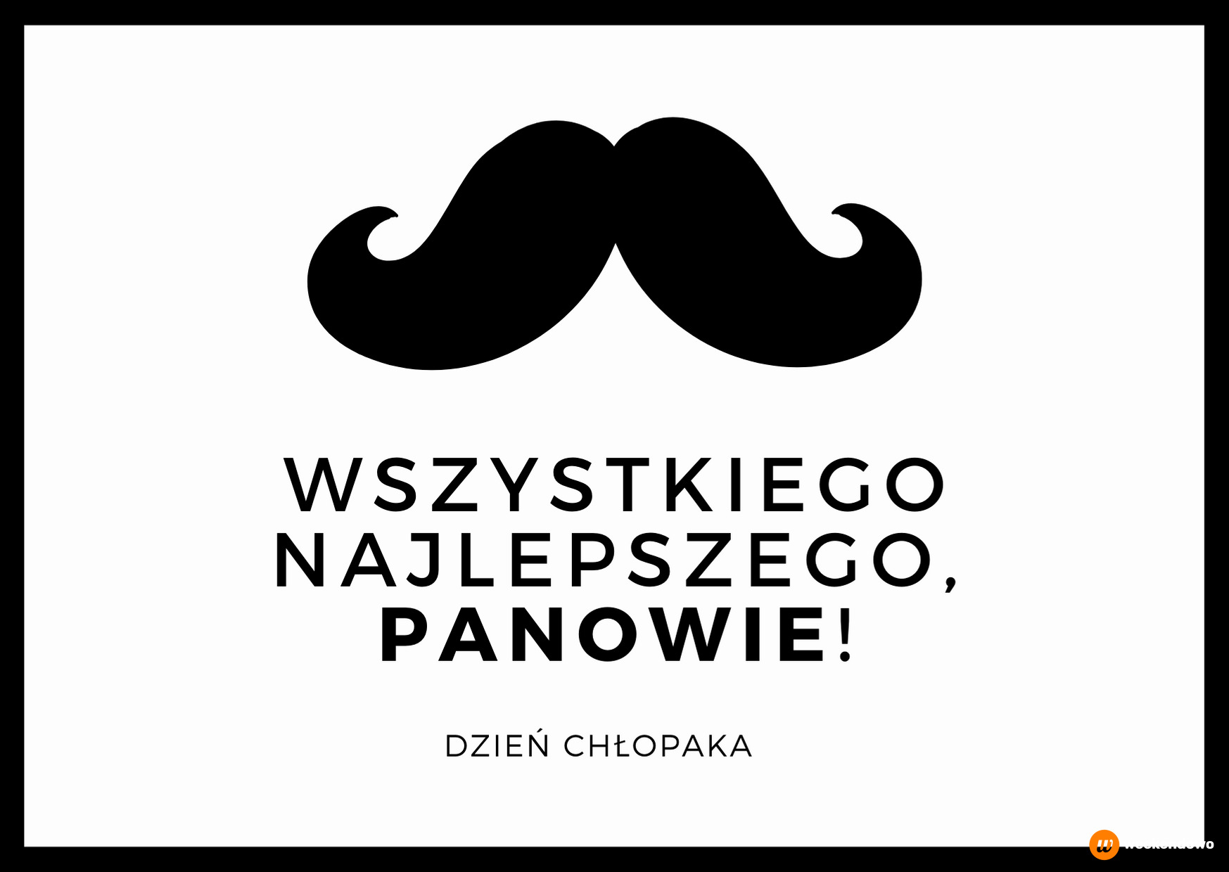 Wszystkiego najlepszego panowie kartka