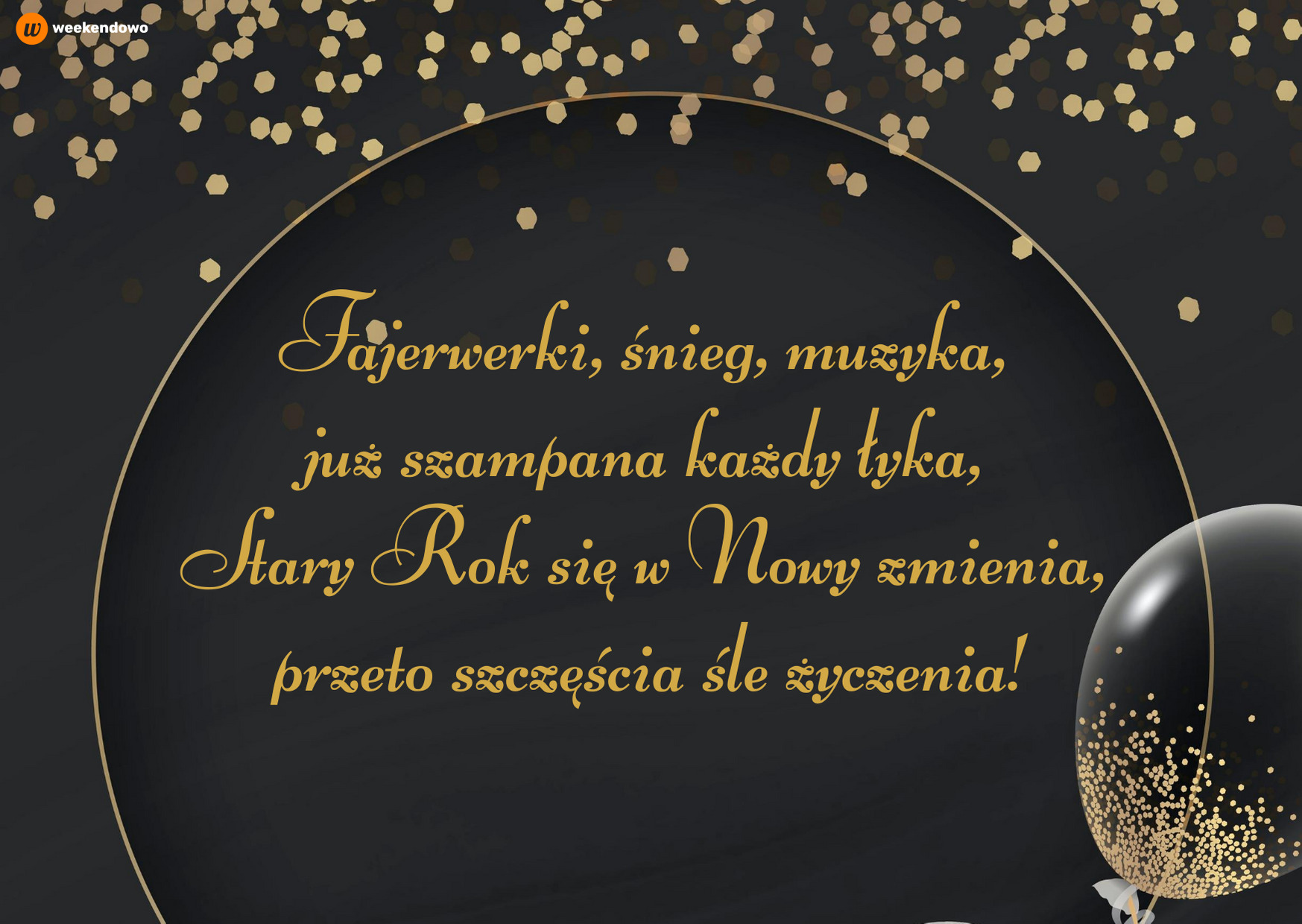 Życzenia noworoczne kartka