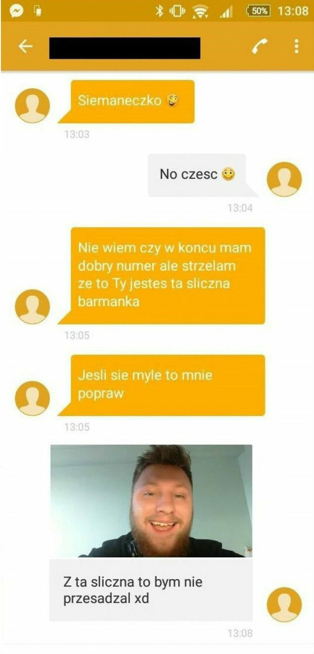 Numer do ślicznej barmanki 