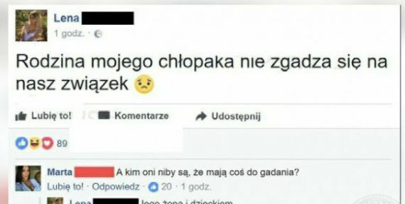 Dlaczego rodzina nie zgadza się na ten związek?