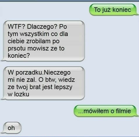 To koniec...