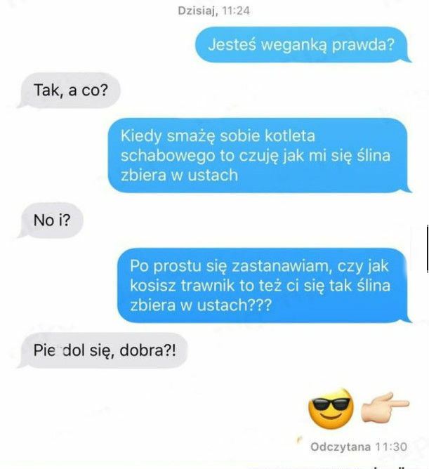 Weganie też tak mają?