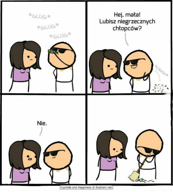Niegrzeczny chłopiec