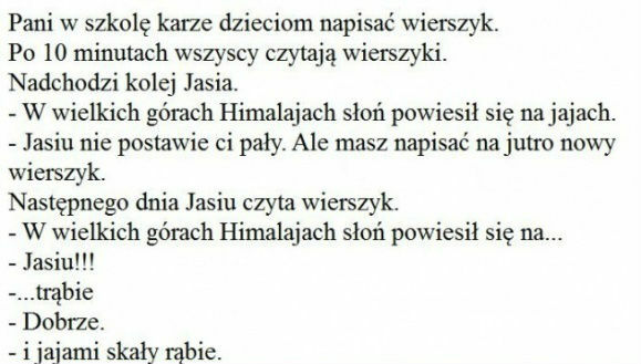 Nieprzyzwoity wierszyk