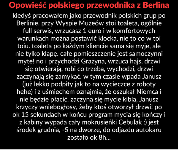 Polactwo-cebulactwo w pełnej krasie