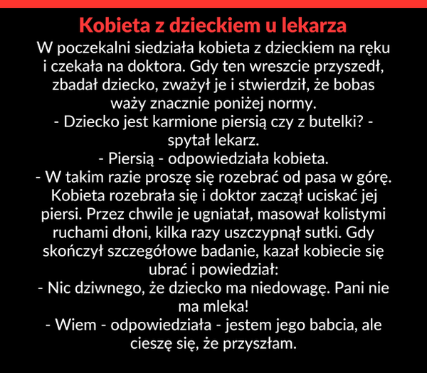 Kobieta z dzieckiem u lekarza