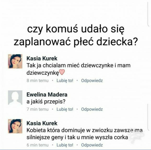 Planowanie płci dziecka