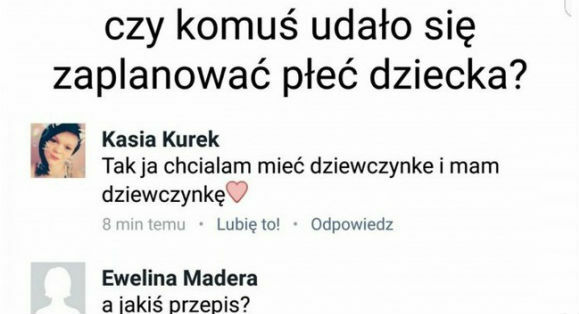 Planowanie płci dziecka