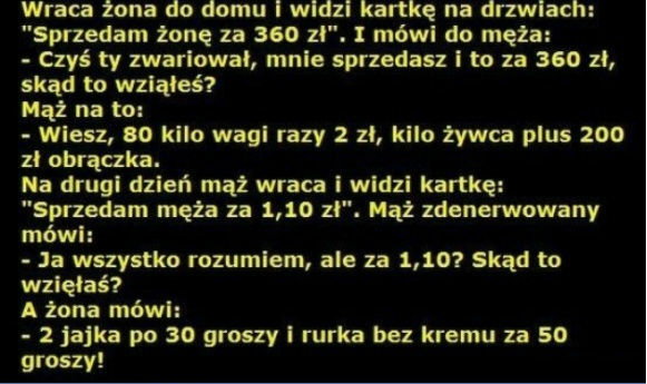 Wycena męża i żony