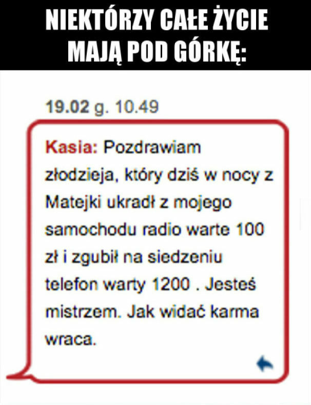 Pechowy złodziej