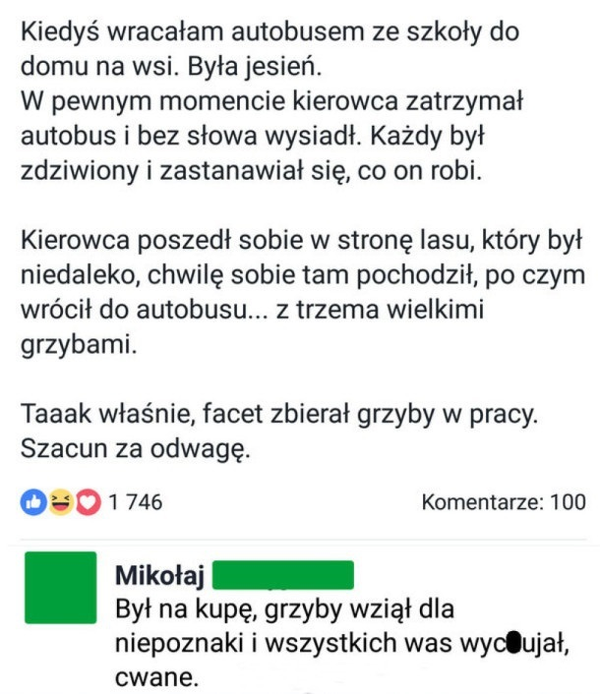 Dziwne zachowanie kierowcy