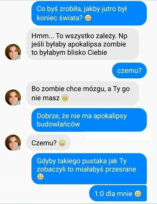 Co byś zrobiła, jakby jutro był koniec świata?