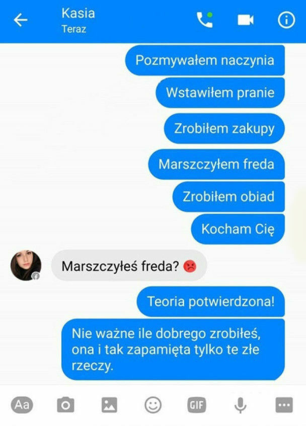 Zawsze jest coś źle