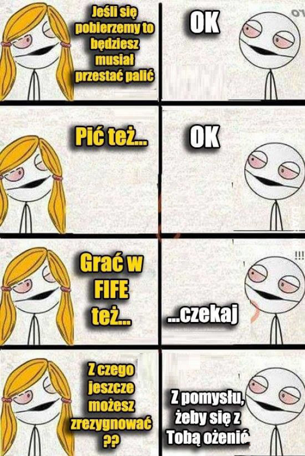Z czego jeszcze mógłby zrezygnować?