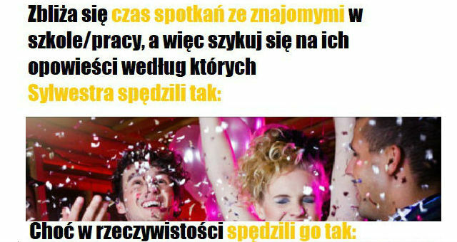 Ściema o sylwestrze