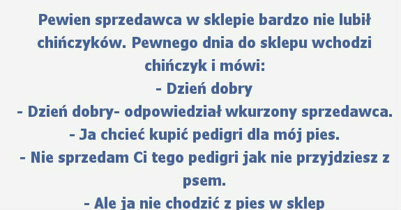 Świetna zemsta Chińczyka 