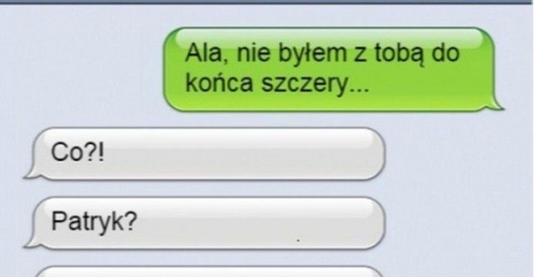 Nie był szczery