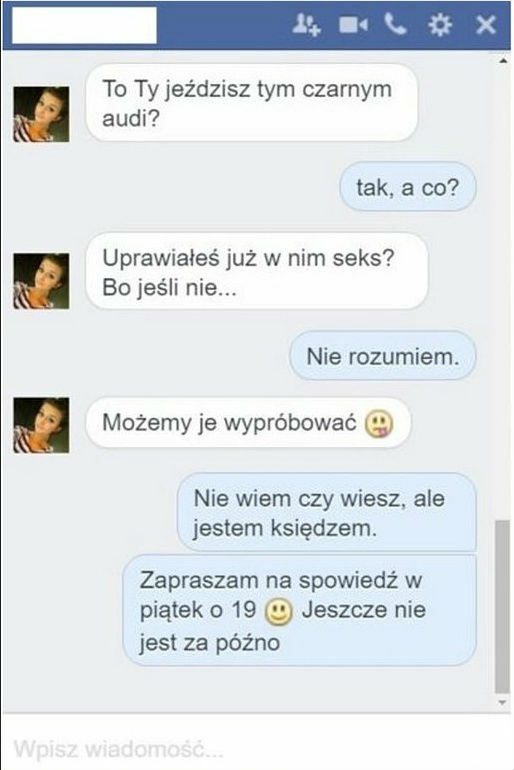 To Ty jeździsz tym czarnym Audi?