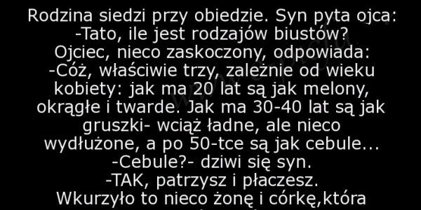 Ile jest rodzajów biustów?