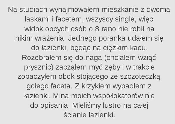 Krępujące spotkanie