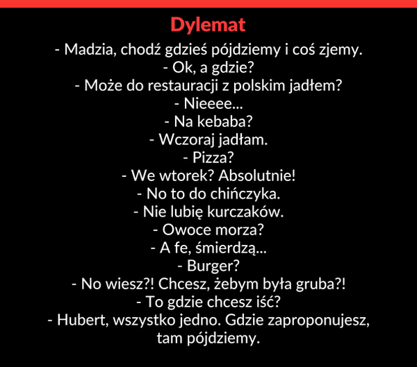 Kobiecy dylemat 