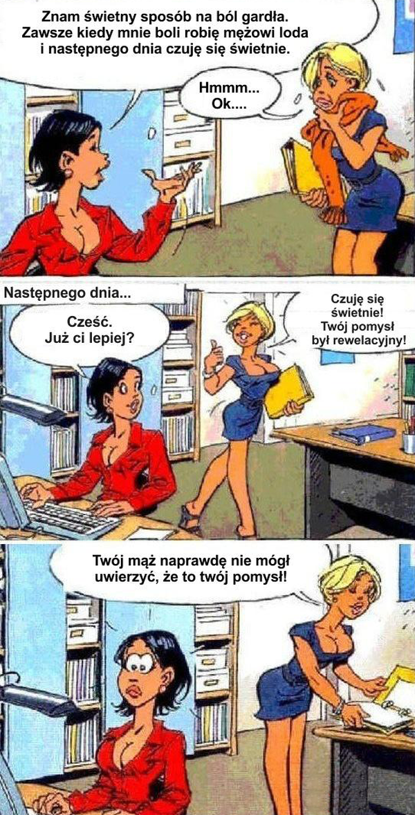 Sposób na ból gardła