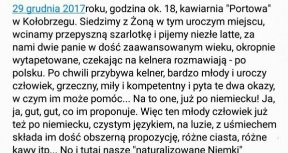 Żenująca sytuacja w kawiarni