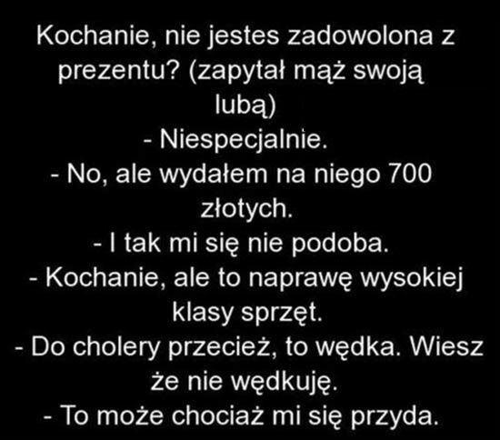 Dlaczego nie jest zadowolona?