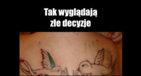 Tych tatuaży będą żałować do końca życia...
