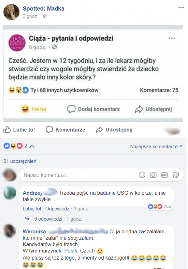 Kolor skóry dziecka