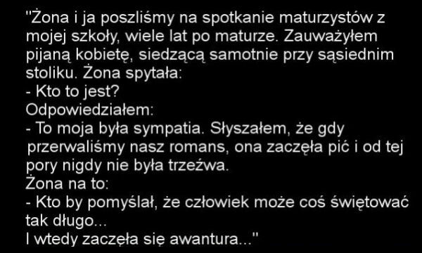 Mistrzowska riposta żony